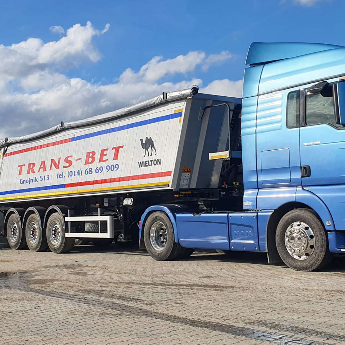 Transport materiałów sypkich i kruszyw